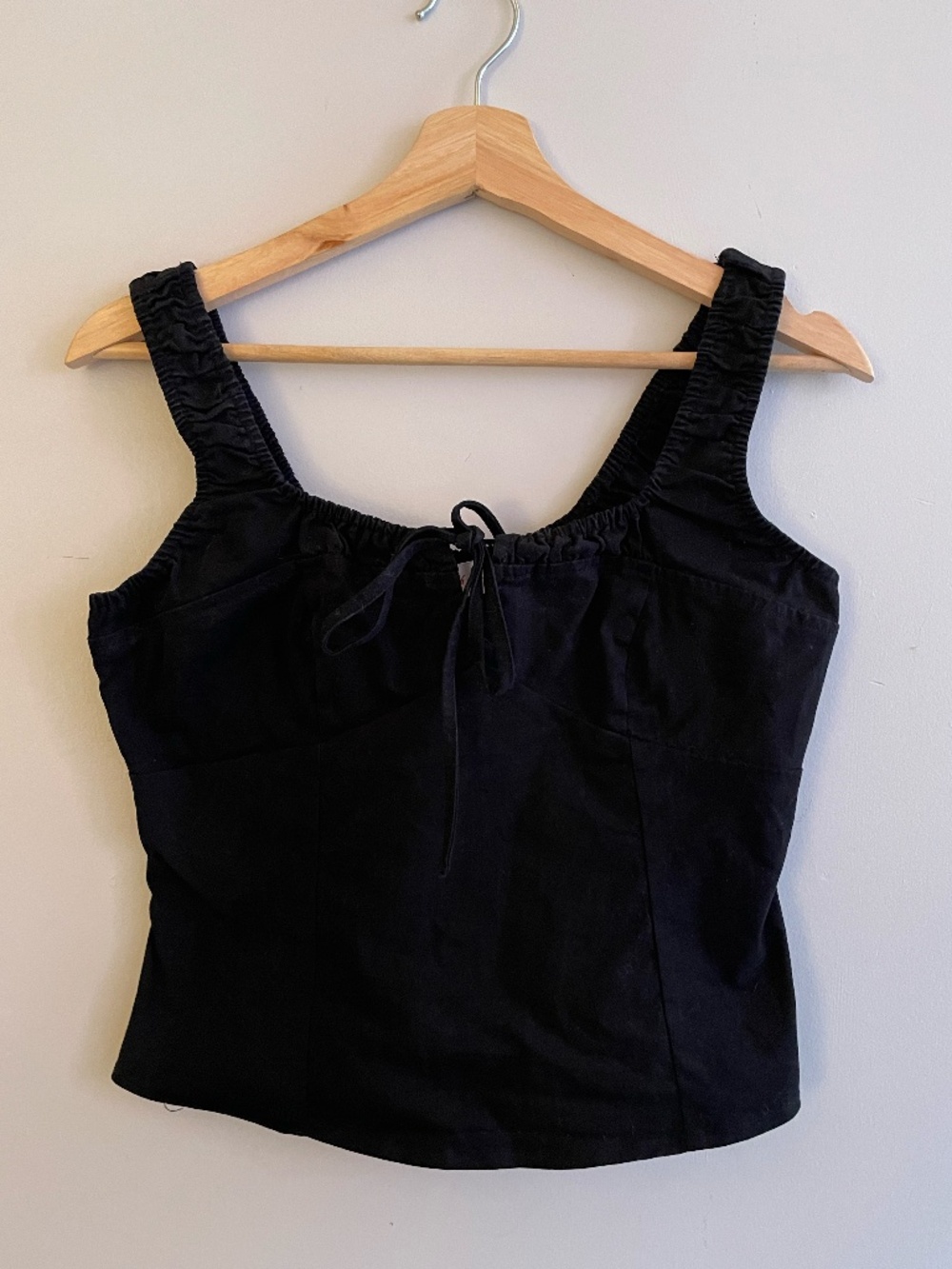 Lisa Says Gah! Black Kira Top size M